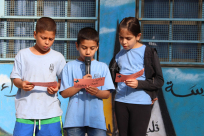 بالصور: احتفال مدرسة الزهراء بيافا بذكرى الاسراء والمعراج